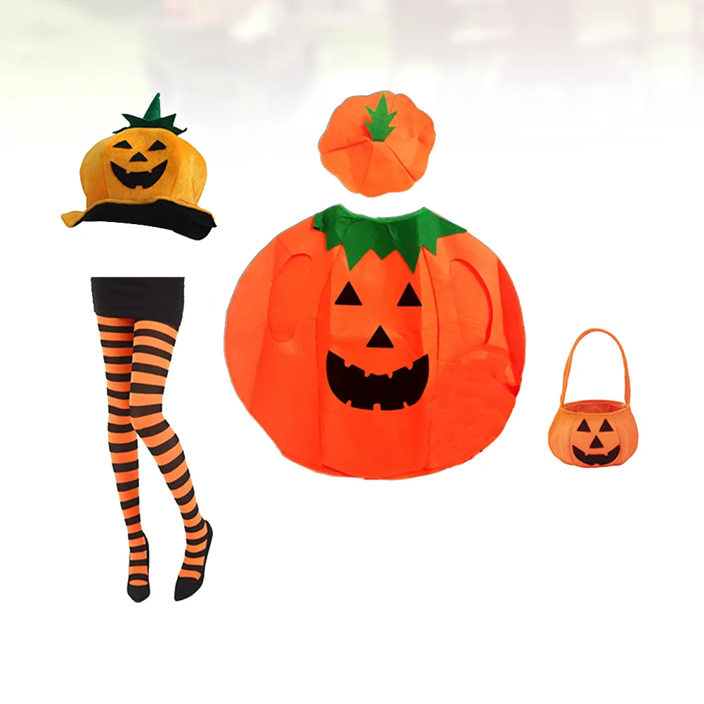 

Halloween Party Suit Costume Adult Costumes Aldult Pumpkin Hat Child Inflatable