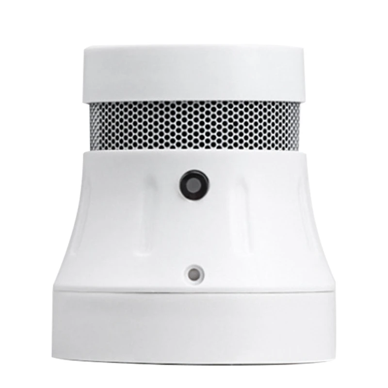 

Беспроводной детектор дыма Zigbee, многофункциональный портативный смарт-датчик дыма с уведомлением от приложения