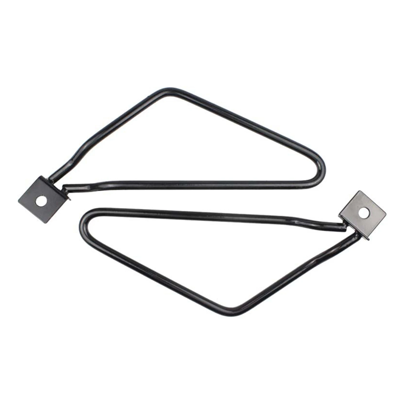 

1pair Mount Durable Saddlebag Bracket Motorcycle Bars Accessories Support Guard Iron With Screws Compatible For XL883 XL1200