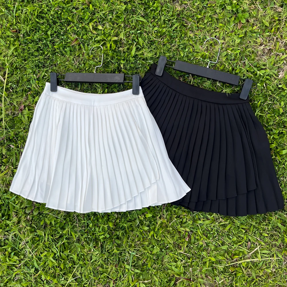 

Summer New Golf Women's Short Skirt Sports Leisure Pleated Skirt Breathable Women's Anti Skirt