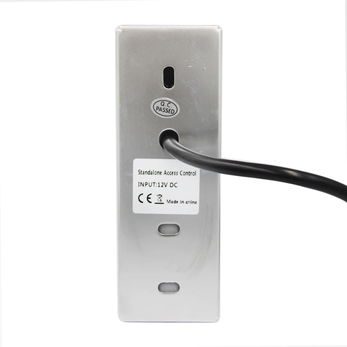 Самостоятельный контроль доступа через дверь с считывателем отпечатков пальцев, RFID и клавиатурой из цинкового сплава с защитой IP67 для использования на открытом воздухе, поддерживающий вход/выход Wiegand.