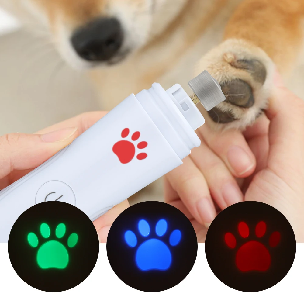 Машинка для стрижки кошек и собак машинка ногтей безболезненная USB