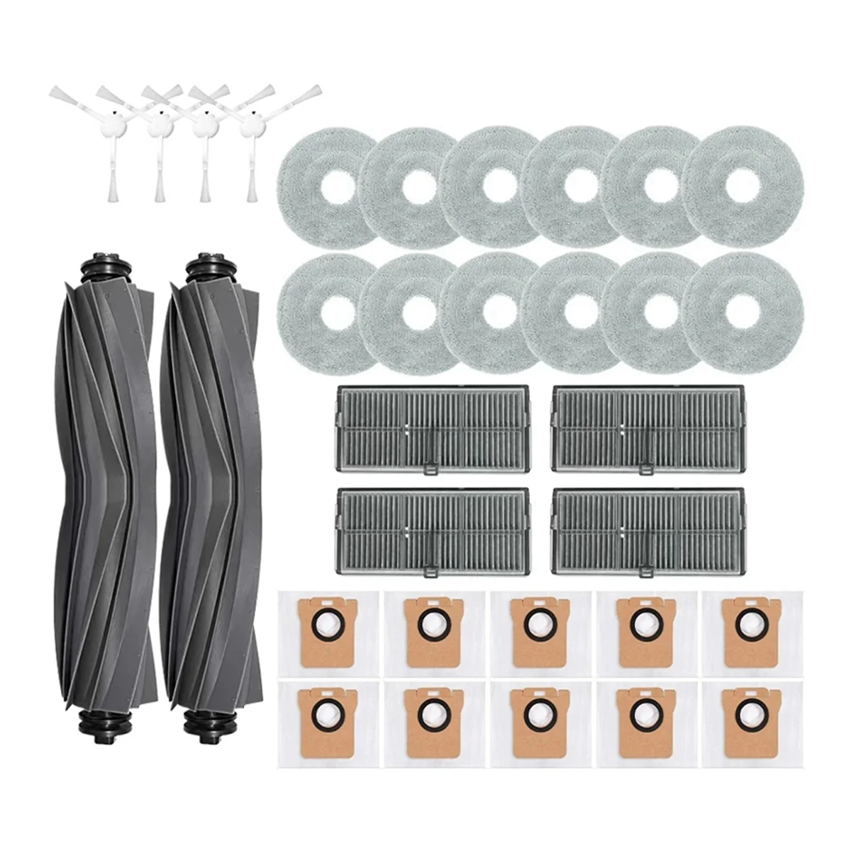 Для M30S D103CN робот-пылесос основная боковая щетка Hepa фильтр мешок для пыли швабра