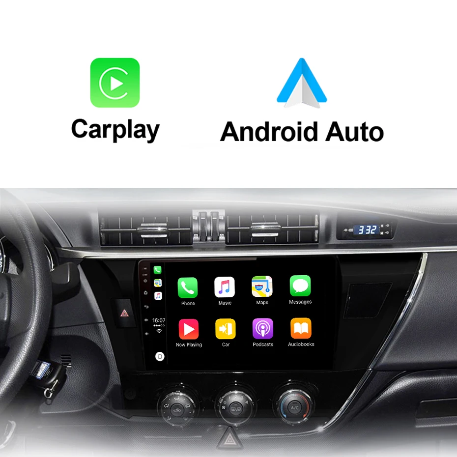 Автомагнитола 2DIN на Android 10 0 4 Гб + 64 ГБ DSP мультимедийный видеоплеер для Toyota Corolla Ralink