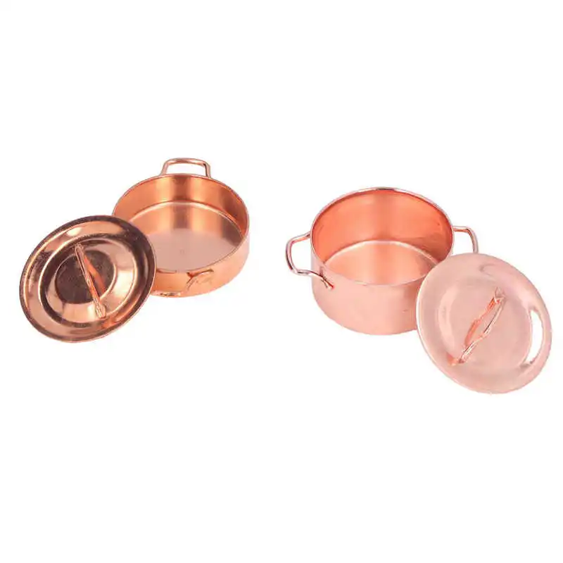 

Dollhouse Cooking Pot Miniature Dollhouse Saucepan for Role Play Game for Collector