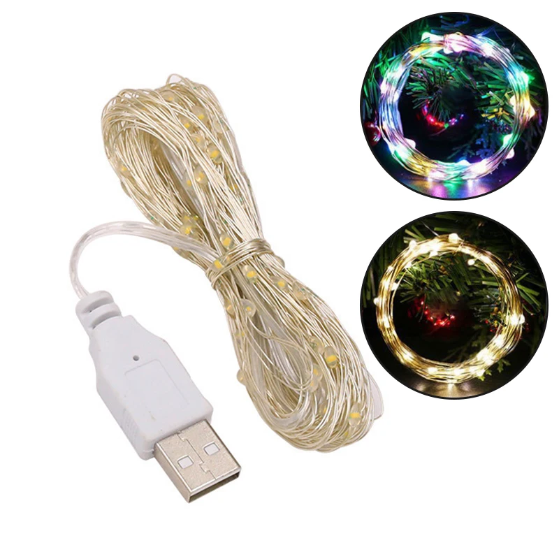 

Светодиодная гирлянда с Usb, 1/3/5 м