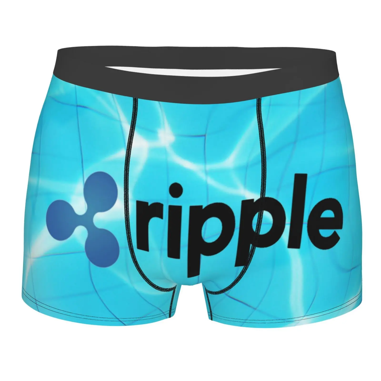 

Ripple 3268 Boxer Briefs Womens Boy Shorts Underwear Panties Panties Shorts Male Woman Print Boxer Uomo Cool Men's Panties Men