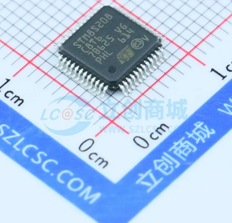 Микроконтроллер STM8S208C8T6 STM8S208R8T6 STM8S208RBT6 STM8S208CBT6 STM8S208MBT6B STM8 24 МГц (MCU/MPU/SOC) IC CHIP, 1 шт./партия Микроконтроллер STM8S208C8T6 STM8S208R8T6 STM8S208RBT6 STM8S208CBT6 STM8S208MBT6B STM8 24 МГц (MCU/MPU/SOC) IC CHIP, 1 шт./партия
