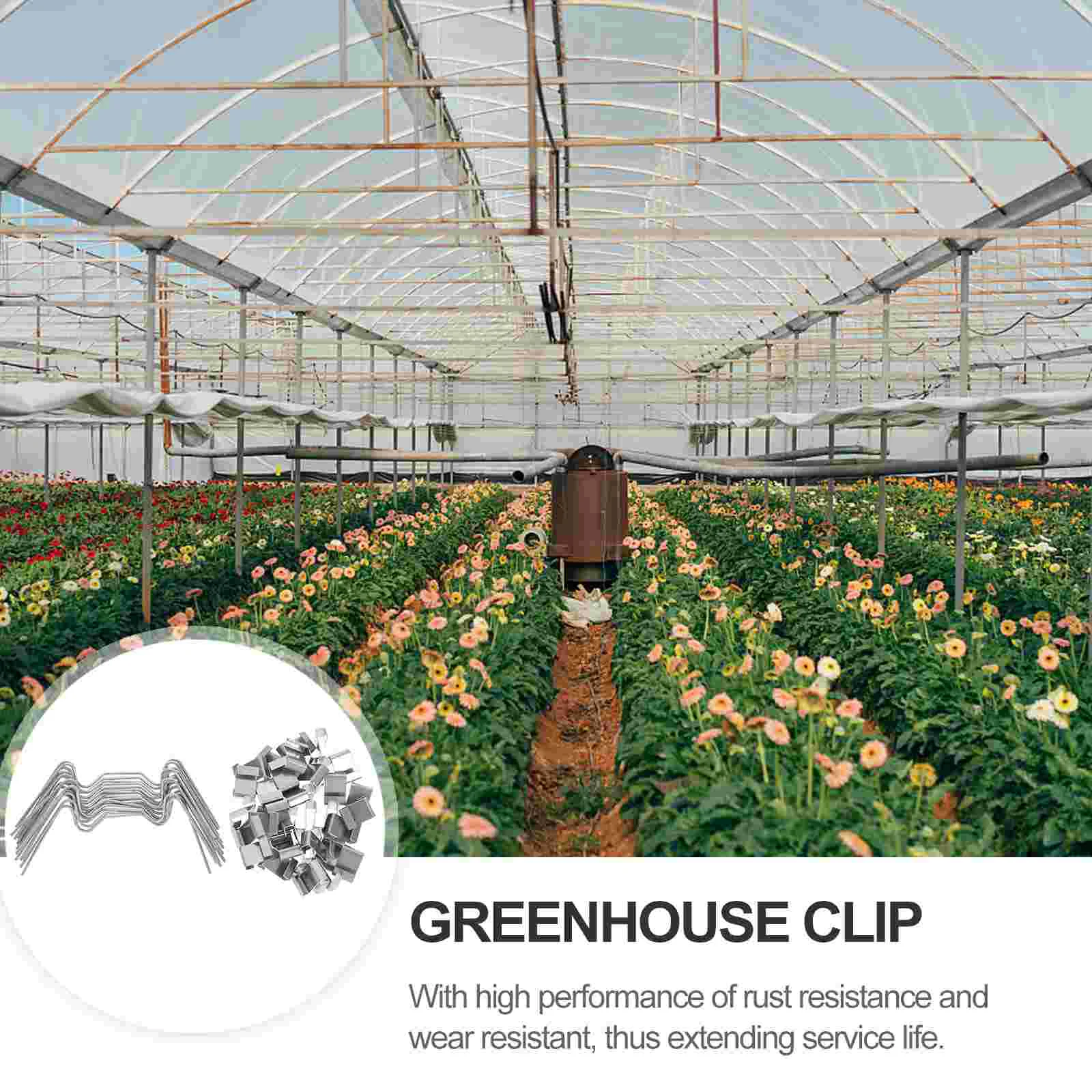 Крепления для теплицы из поликарбоната Зажимы стекла Зажим панели проводов