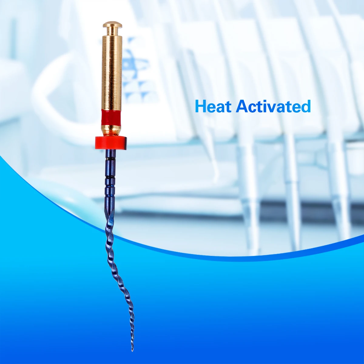 Azdent 6 шт./упак. 25 мм SX стоматологические файлы корневой канал Ротационные с