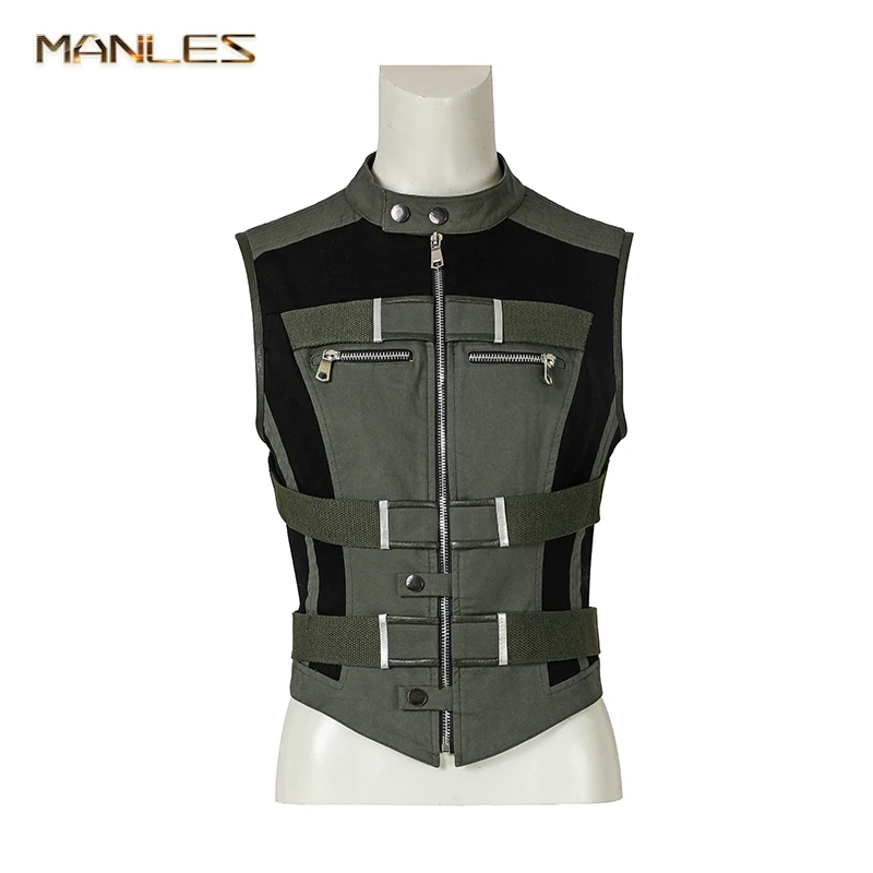 

Yelena Belova Cosplay Costume Vest Gloves Accessories Movie Black Widow Cosplay Bodysuit Halloween Costume for Women