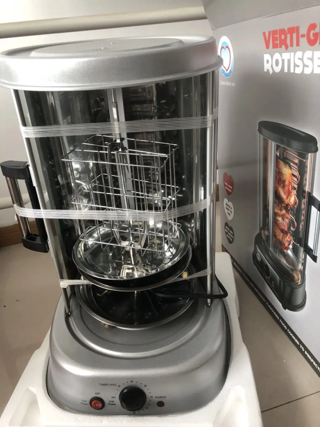 Бытовая техника автоматическая вертикальная печь для курицы гриль