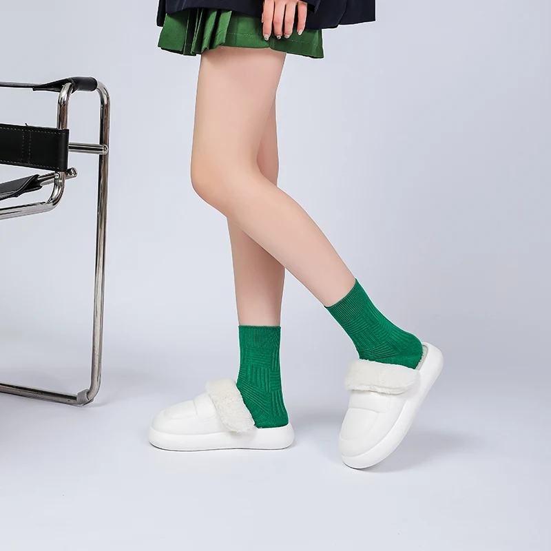 2023 зимние теплые женские повседневные сабо Летние слипоны дышащие пляжные