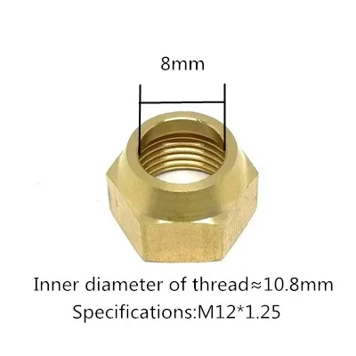 

Накатные гайки медные 1/4", 3/8", 1/2", 3/4"
