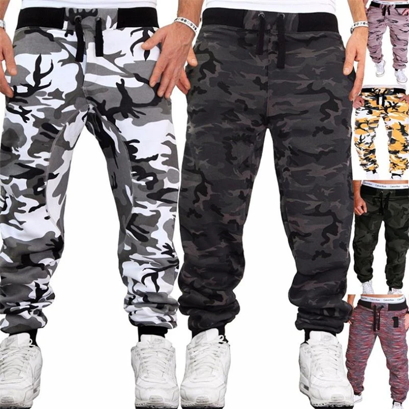 

Camouflage Jogger Pants Men 2023 Pure Cotton Mens Spring Autumn Pencil Harem Pant Men Comfortable Cargo Trousers Camo Jogger