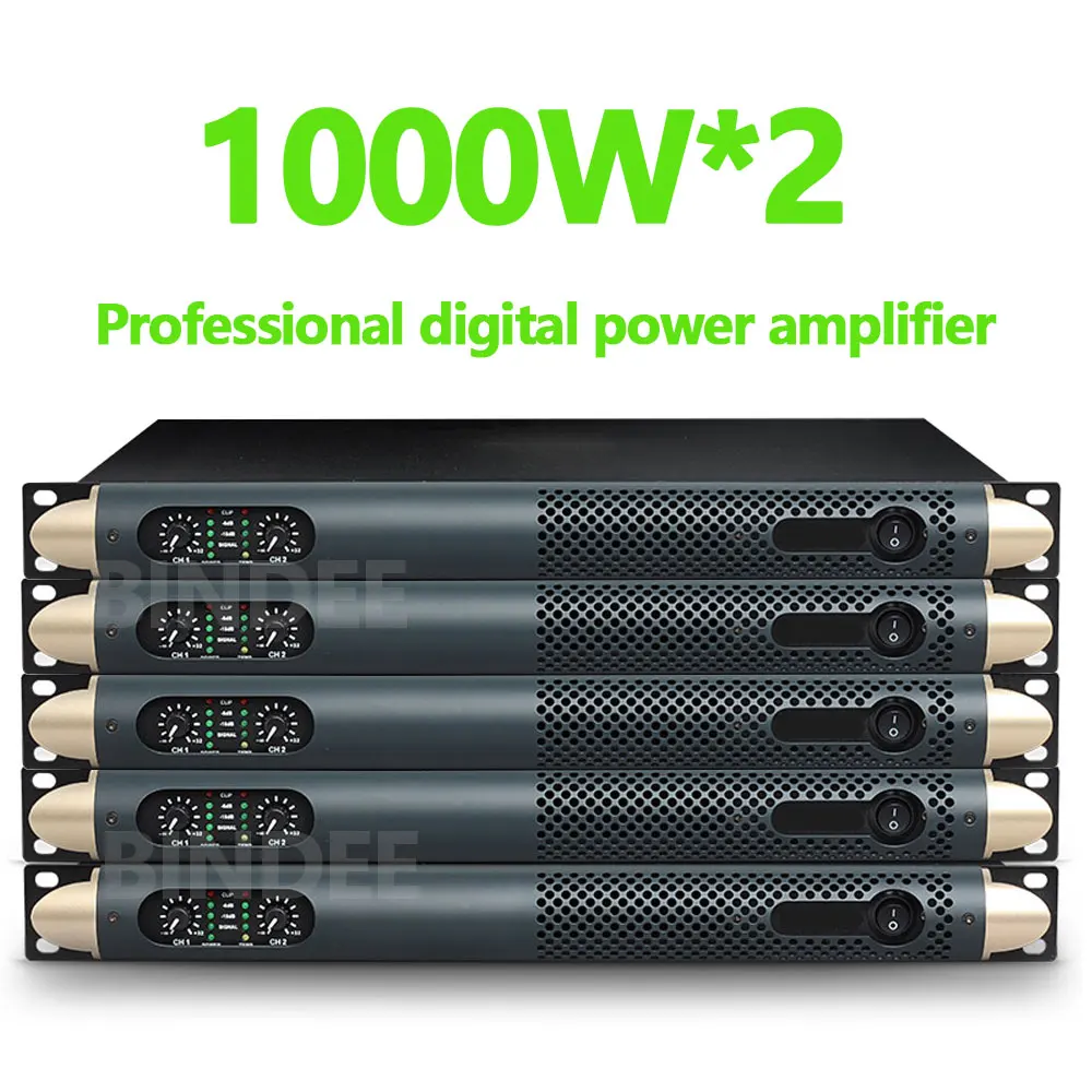 Профессиональный усилитель высокой мощности для караоке сцены диджея активного