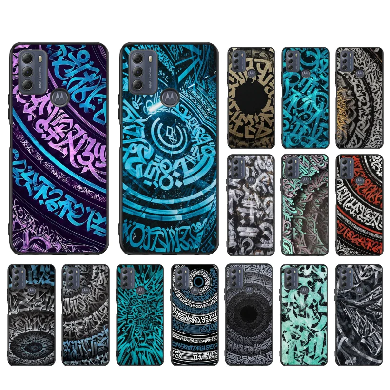 

Pokras Lampas Art Graffiti Phone Case for Motorola Moto G22 G60 G52 G9 G7 Plus G8 Power G100 G Stylus G30 G10 GPure