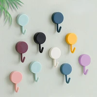 10 packs of nordic hook free punch free bathroom non marking strong adhesive hook bathroom kitchen wall hanging towel