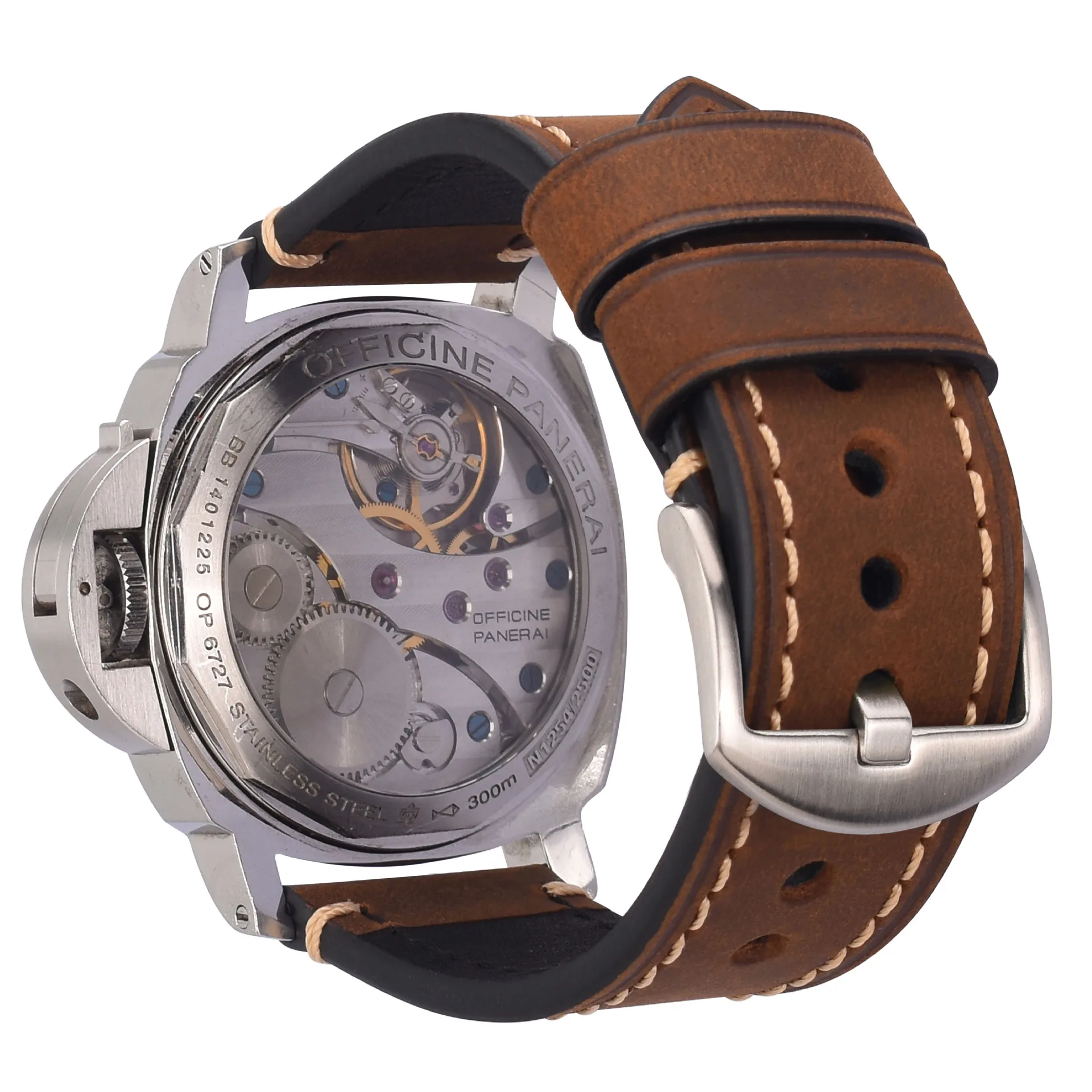 Cowhide watch watch leather strap on the head layer of mad horse leather strap gt2 Pangda Kadi watch leather strap