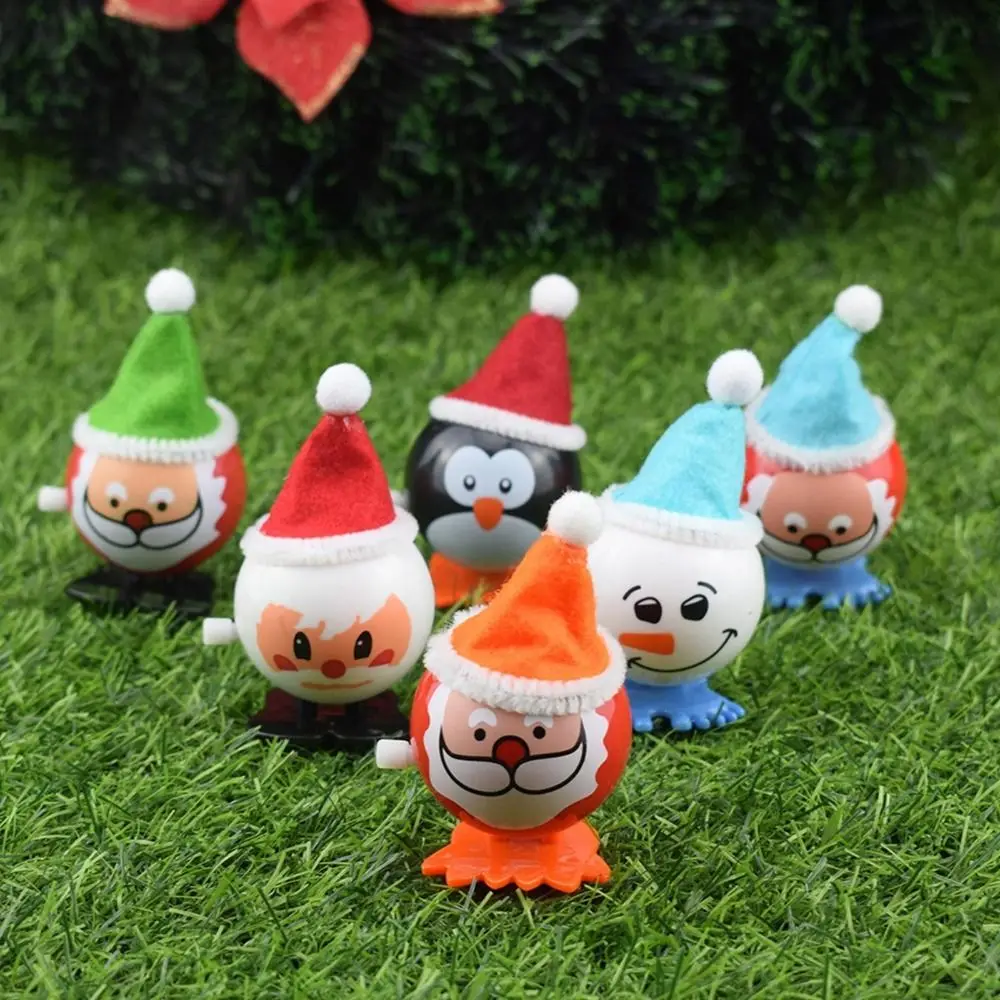 

Christmas Stocking Stuffers Penguin Snowman Christmas Wind Up Toys Reindeer Assorted for Kids Boys Girls Santa Claus