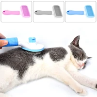 1pc dog hair remover brush cat dog hair grooming and care comb for long hair dog pet removes hairs cleaning bath brush new sale