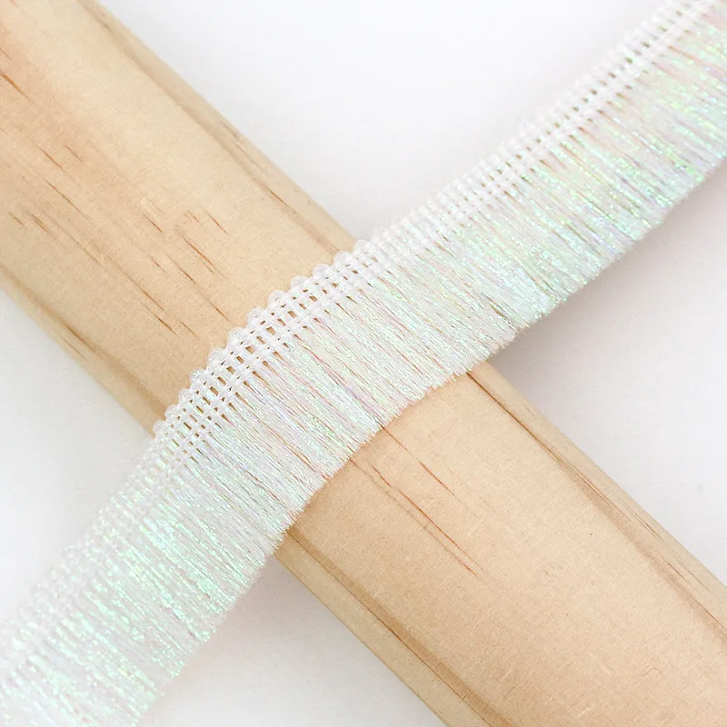 5 ярдов/партия кружевная отделка с бахромой ширина 2 см