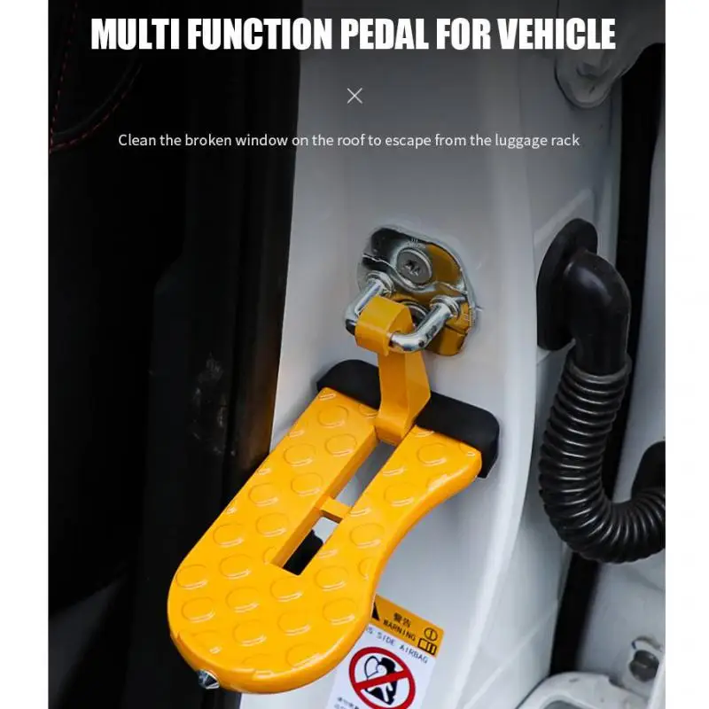 

Универсальная Складная Автомобильная дверная ступенчатая защелка с крючком ступенчатая мини-педаль из алюминиевого сплава предохранител...