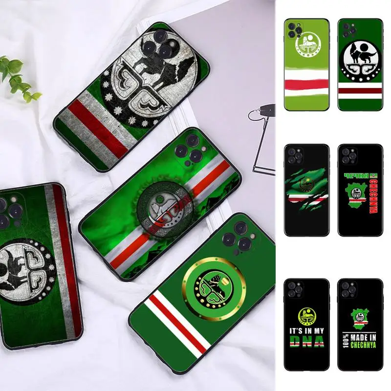 

Chechnya flag Phone Case for Vivo Y91C Y11 17 19 17 67 81 Oppo A9 2020 Realme c3