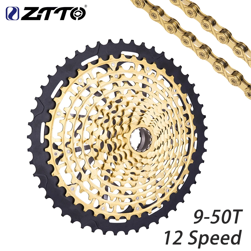Сверхлегкая кассета ZTTO MTB Ultimate 9-50T сверхлегкая 12 S XD Freewheel 9T прочная Звездочка В для