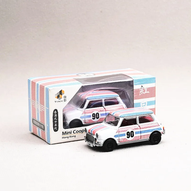 

Tiny 1:50 Mini Cooper MK1 1990S NO.90 Alloy Simulation Model Car