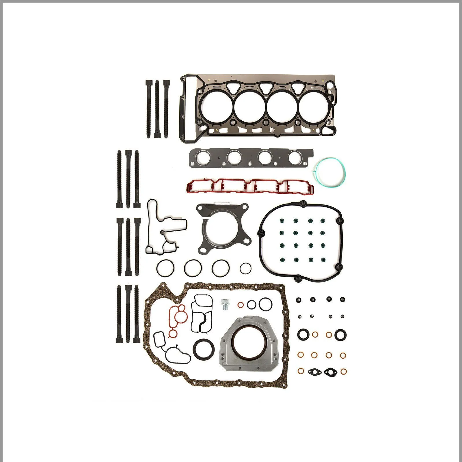 

Подходит для 01-02 Ford Crown Victoria Lincoln Mercury 4.6L Комплект прокладок для головы и болтов