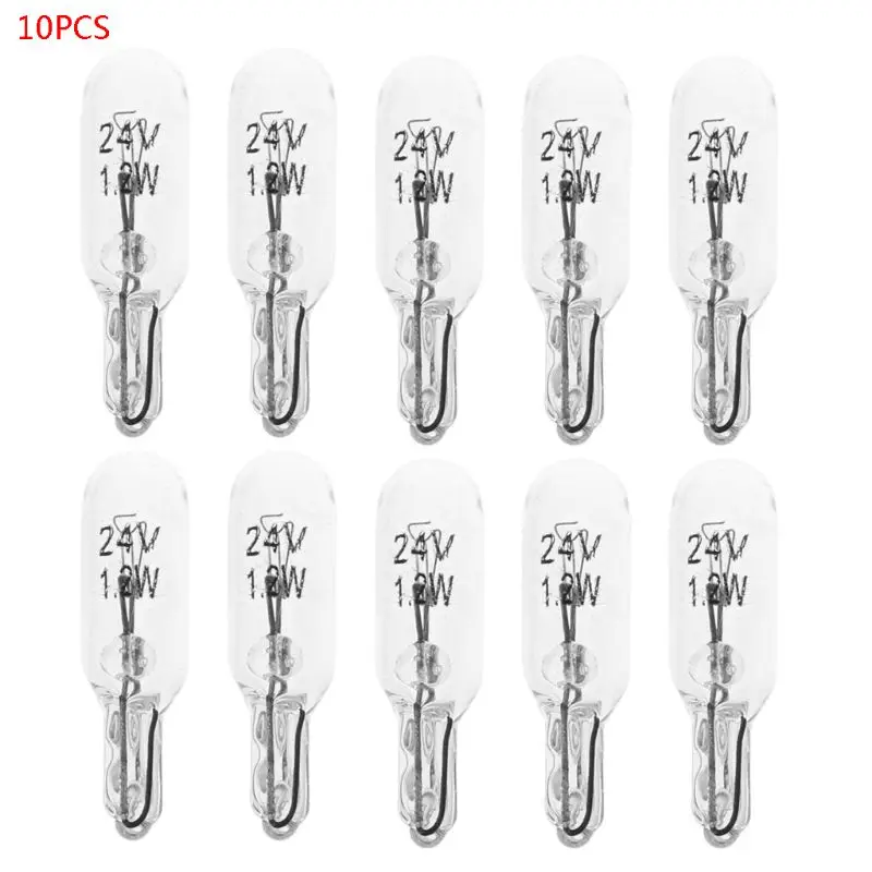 

10PCS Car LED T5 W5W 1.2W 194 for 501 Light Source White Lamp Maker Side Instrum