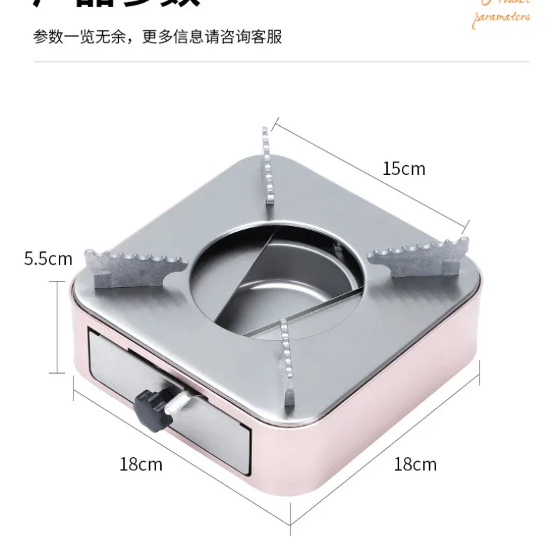 Компактная спиртовая плита легкая печь для пикника на открытом воздухе бытовые