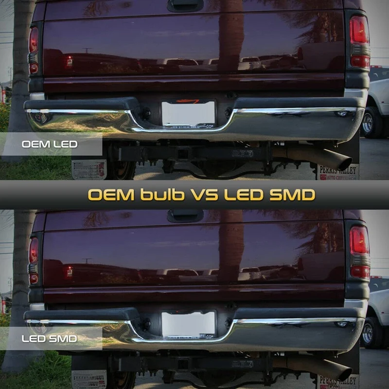 Светильник ка для номерного знака в сборе замена 1994-2001 Dodge RAM 1500 2500 3500 пикапа 2