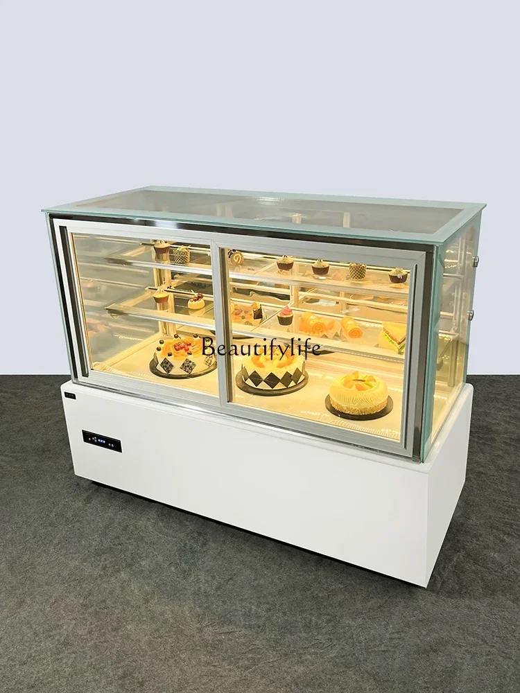 Подставка под прямым углом входная дверь для торта Холодильная витрина с
