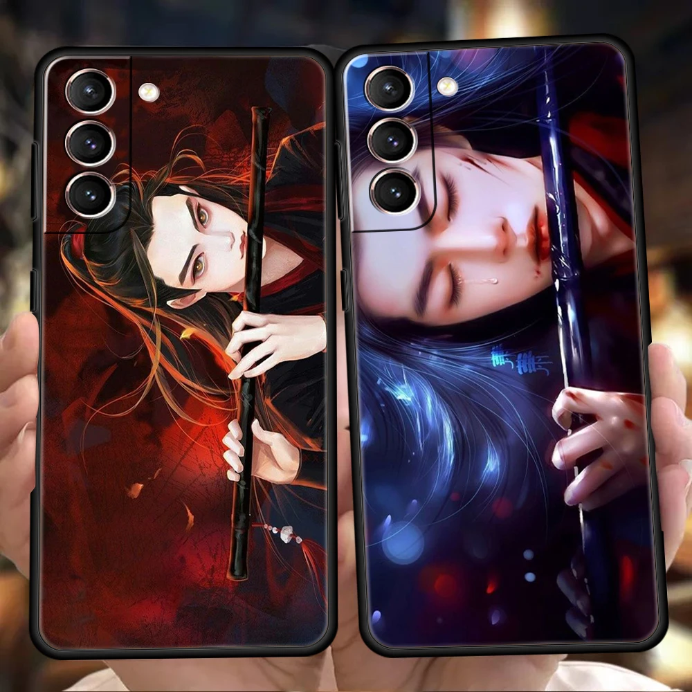 

Mo Dao Zu Shi Phone Case For Samsung S22 S20 S21 FE Note S21 20 10 Ulrta S10 S10E S9 M21 M22 M32 M31 5G Plus TPU Shell Funda Bag