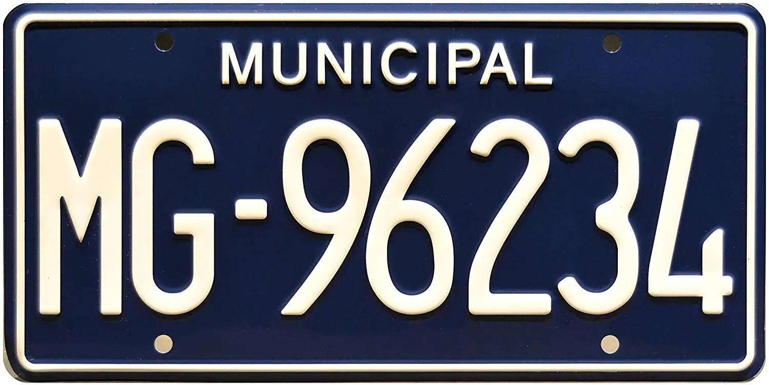 

Celebrity Machines The Walking Dead | MG-96234 | Metal Stamped License Plate
