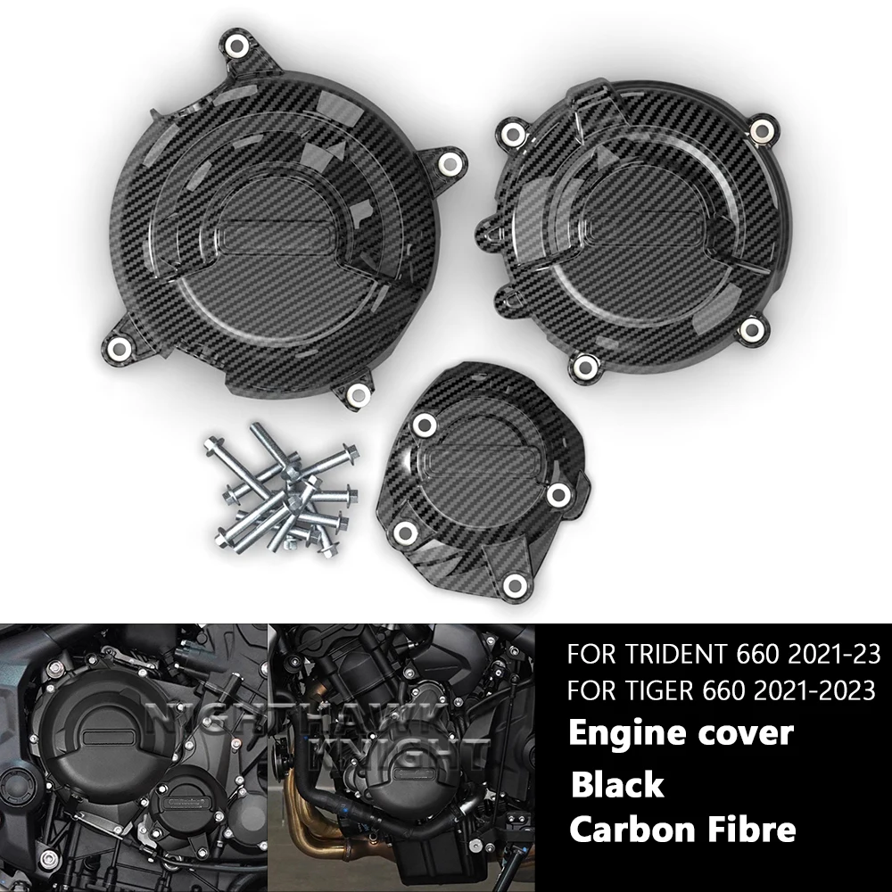 Для Trident660 TRIDENT 660 TIGER660 tiger 2021 2022 2023 Новый мотоциклетный комплект из углеродного