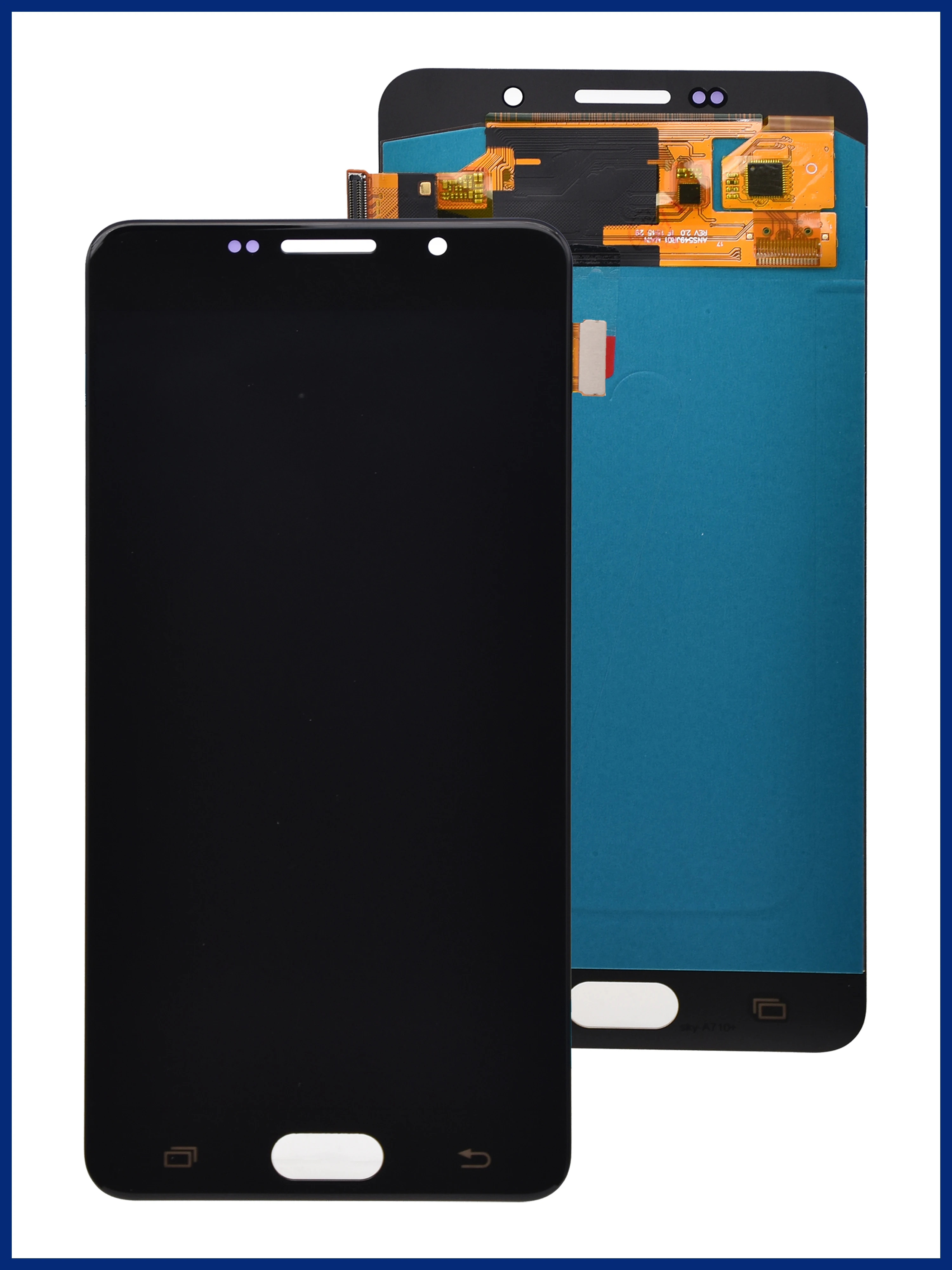 ЖК-дисплей 5 дюйма Super AMOLED для Samsung Galaxy A710 сенсорный экран дигитайзер запасные