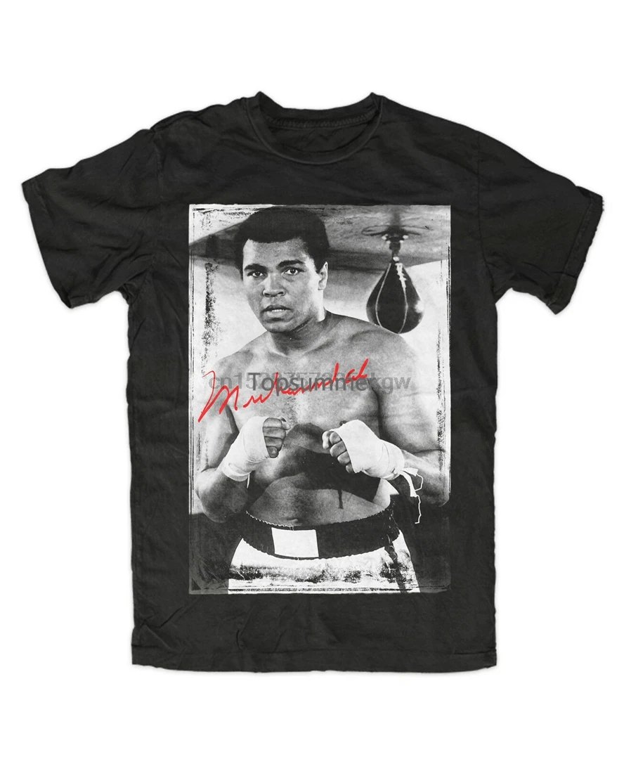 

Muhammad Ali Gym Premium T-Shirt King Of The Ring Boxing Rumble In The Jungle Sportswear Tee Shirt