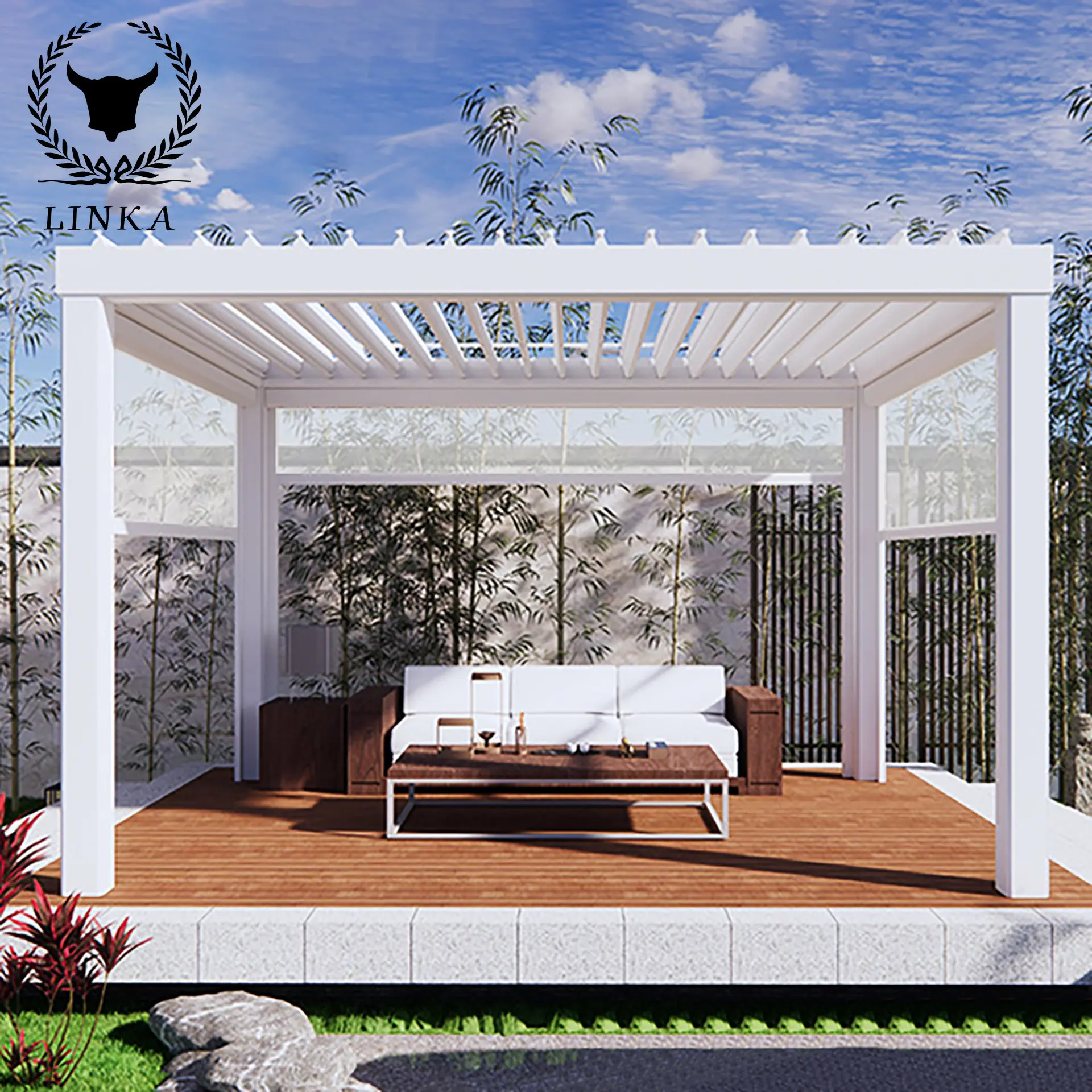 

Электрическая люстра из алюминиевого сплава, беседка, садовый ландшафт, вилла, садовый сад, подходит для беседки во дворе