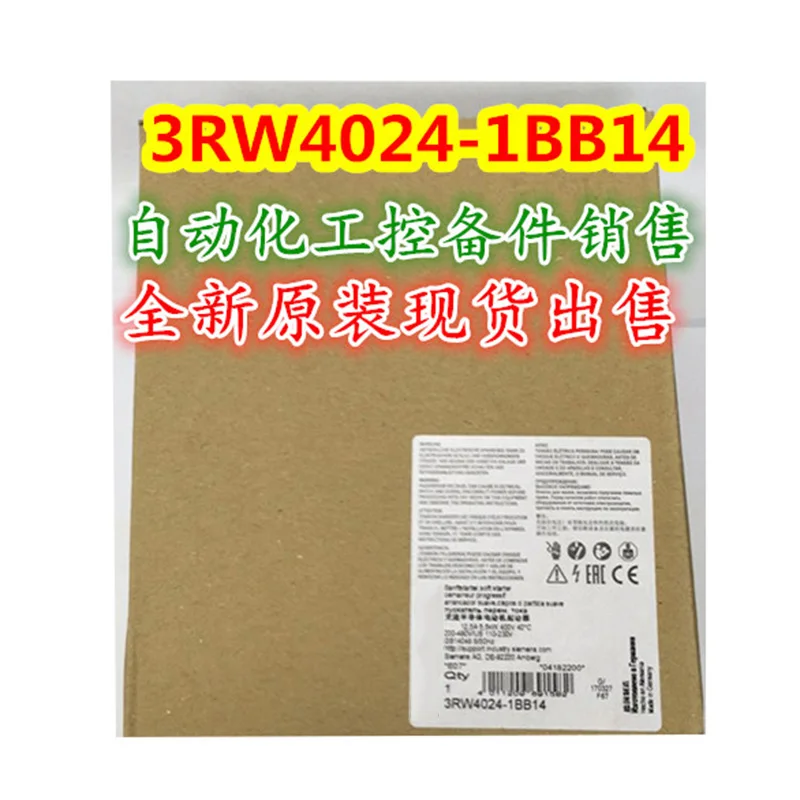 

Совершенно новый оригинальный 3RW40241BB14 5.5kW мягкий стартер 3RW4024-1BB14 спот