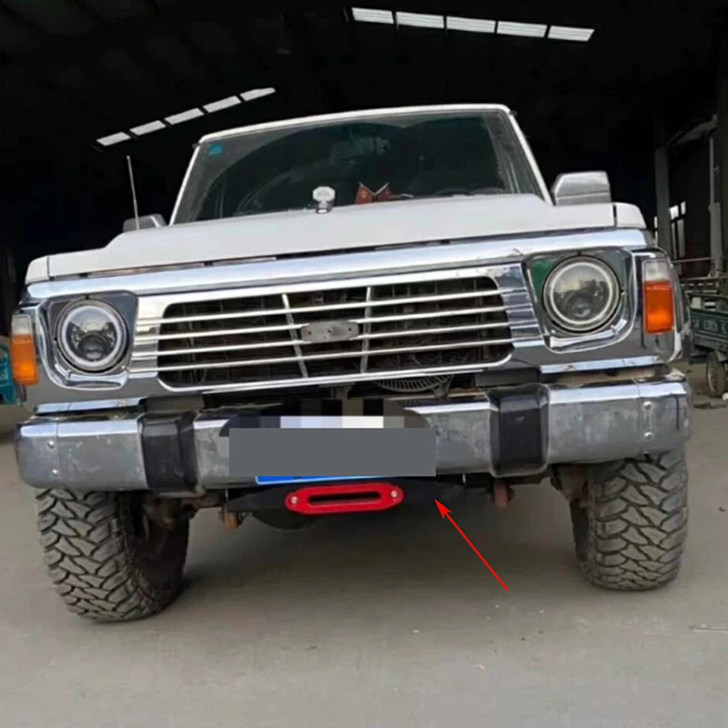 Крепление для лебедки Nissan Patrol Y60 из утолщенной марганцевой стали, не требующее врезки, для Nissan Safari (art.: 3920dbb063cb5) - 3920dbb063cb5