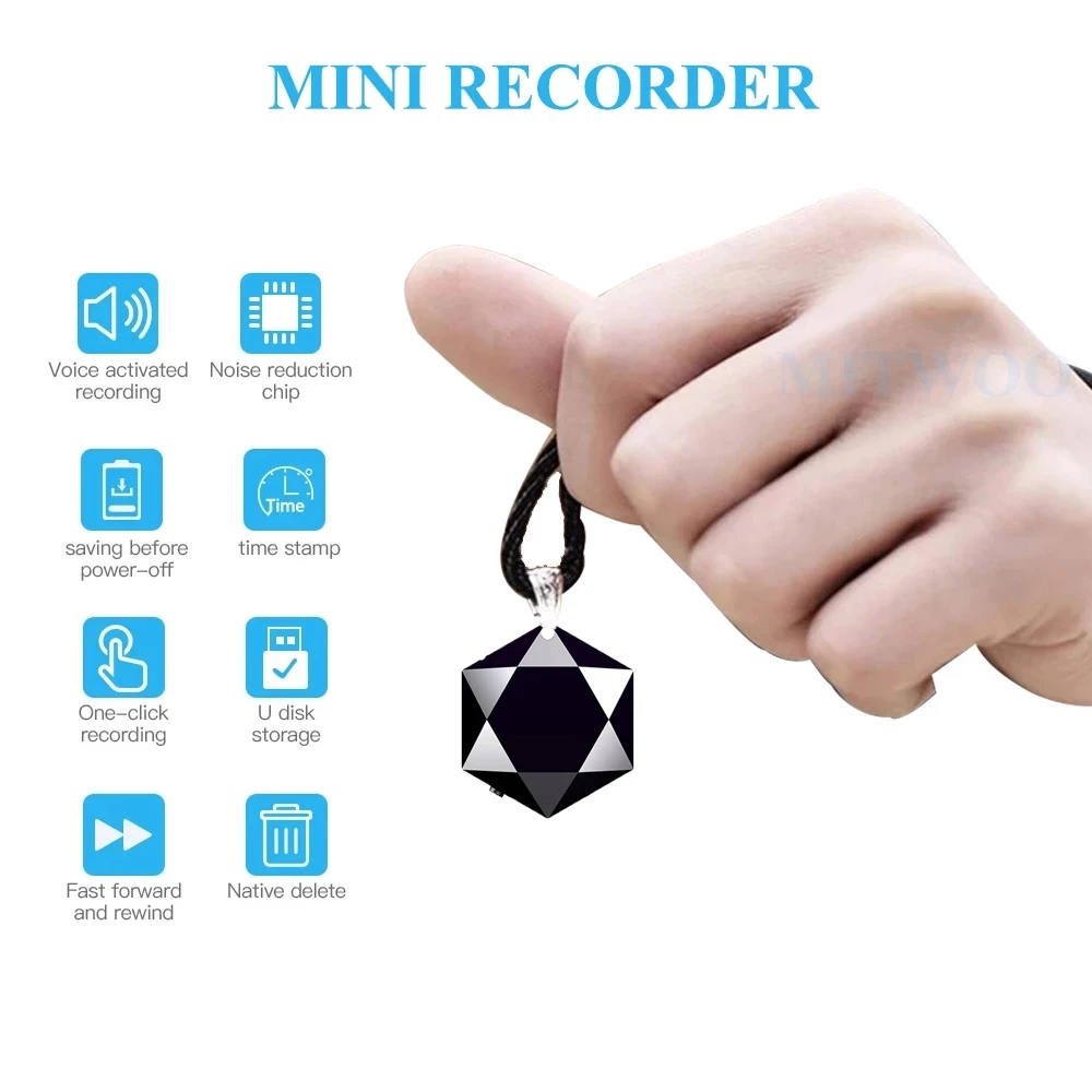 

Профессиональный мини-диктофон 8/16/32 ГБ, активированный, USB флэш-диск, Цифровая запись голоса, маленькое устройство прослушивания, секретная ...