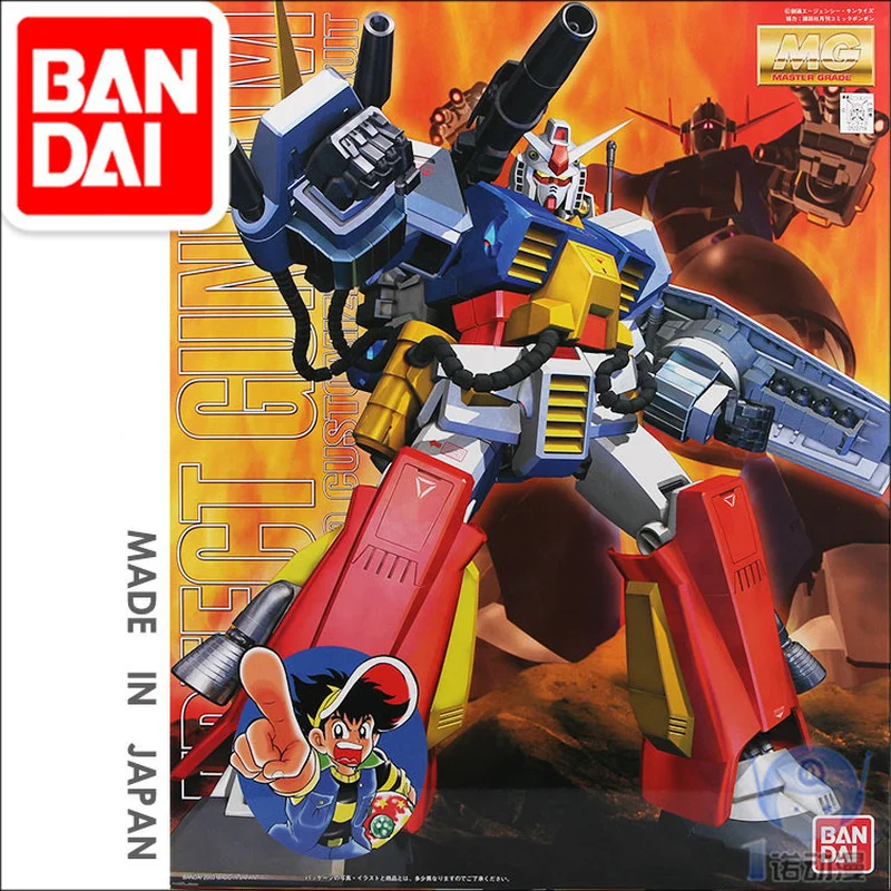 

Оригинальный Bandai 63566 мг 1/100, мобильный костюм, вариации, искусственная фигурка Gundam PF, Аниме фигурки, коллекционные экшн-игрушки, подарки