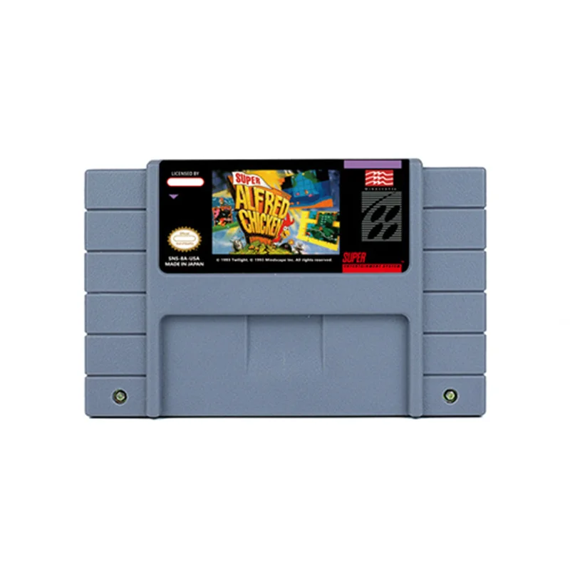 

Супер Альфред курица экшн игра для SNES 16 бит