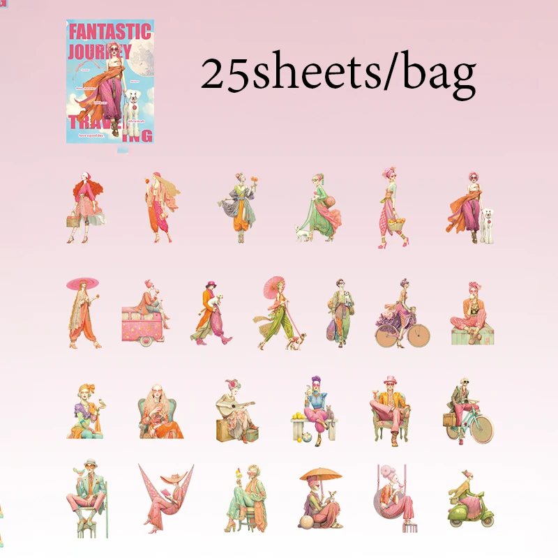 

Набор стикеров Mr. Paper «Волшебные Персонажи: Фантазийное Путешествие»