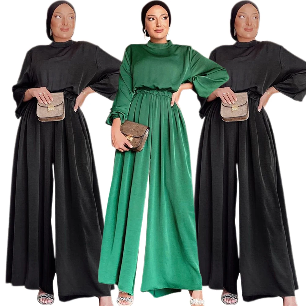 

Modest Robe Abaya Dubai Muslim For Women Fashion Jumpsuit Dress Casual Turkey Islam Clothing African Musulman De Mode Ropa Mujer