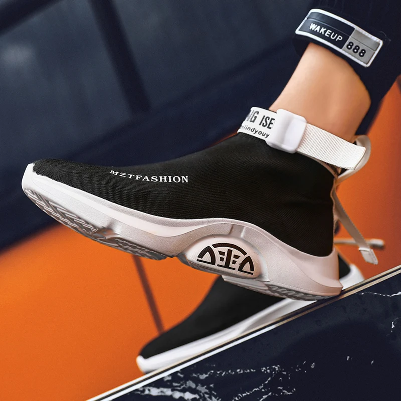 Мужская повседневная обувь высокие носки в стиле хип-хоп кроссовки мужская