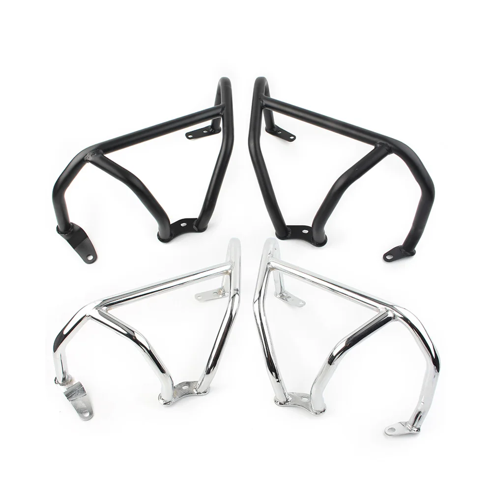 Хромированные/черные защитные ограждения двигателя мотоцикла дорожная защита